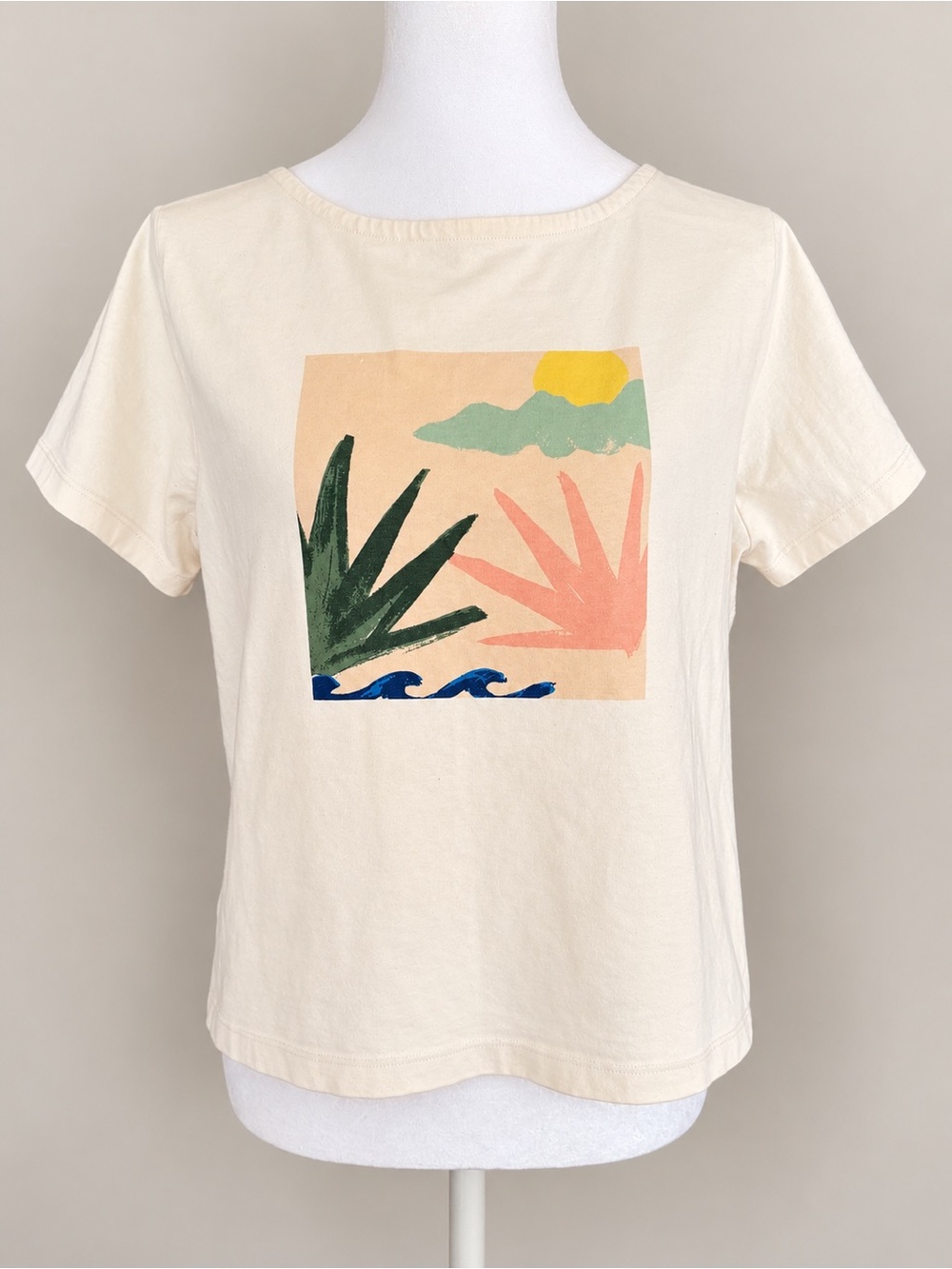 Madewell Botanical Graphic Setlist Boxy Tee